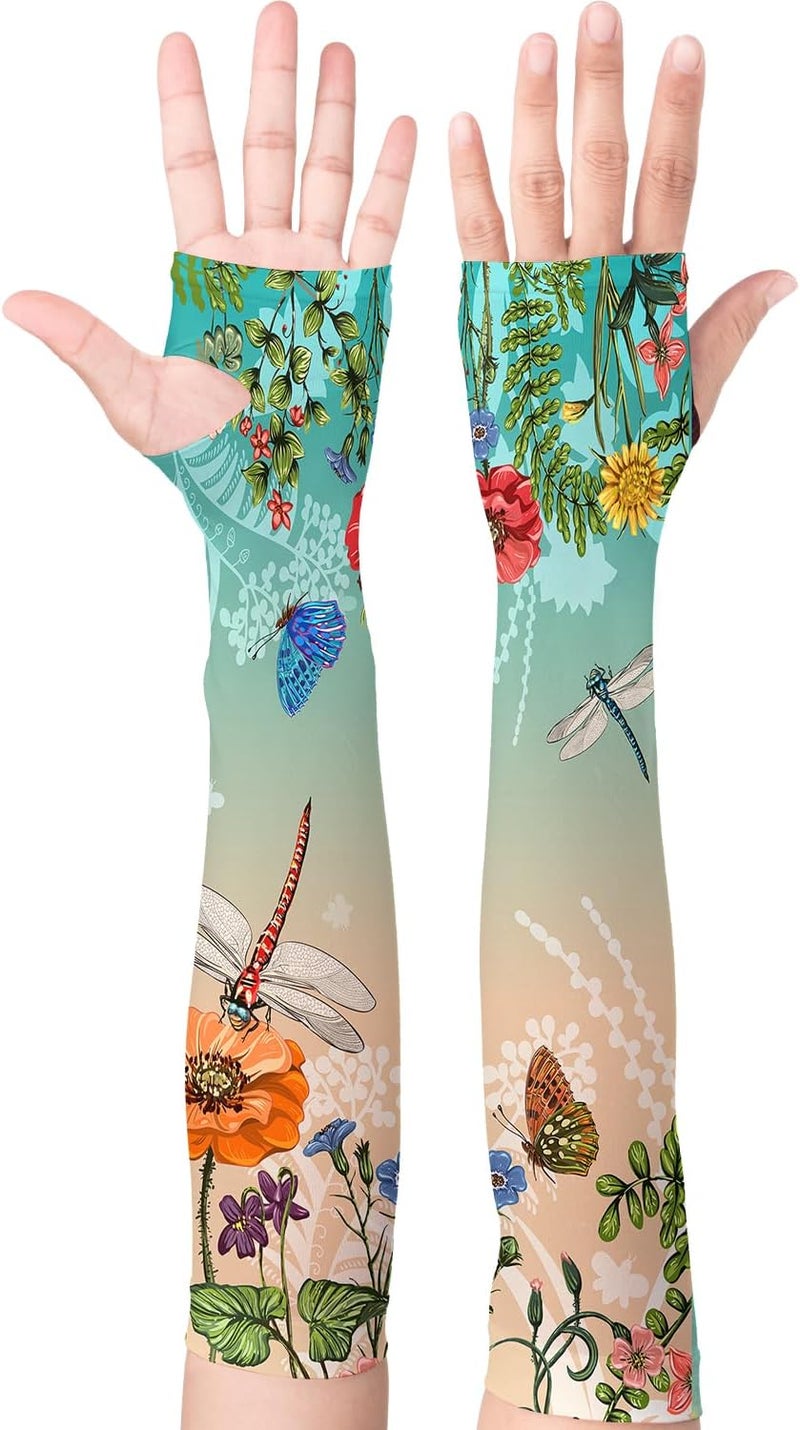 YPHCDO Store Gardening Sleeves for Women Farm Sun Protection Thorn Proof Cooling Arm Sleeves to Cover Arms for Garden Sports - Image 1